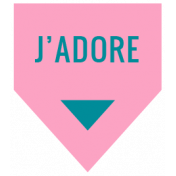Good Life February 2022: Label Français- J'Adore (Pink Flag)