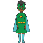 Draw It Kit #3 Superhero Kids- superhero 2B