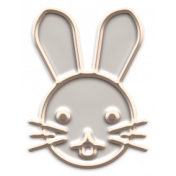 The Good Life: April 2022 Elements- Enamel bunny