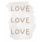 TGL: April 2022 Stickers & Tags- Sticker 21 Love