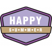 GL22 July Badge Happy Summer