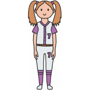 Draw It Kit #9- Baseball Kids- Kid 12D