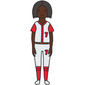 Draw It Kit #9- Baseball Kids- Kid 15A