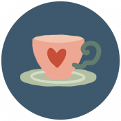 Good Life: August 2022 Stickers- Teacup Circle