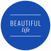 Mix & Match Stickers & Tape- Label 16 Beautiful life