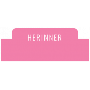 Good Life September 2022: Dutch Label- Herinner (Pink Tab)