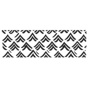 Good Life Nov 22_Sticker Tape-Chevron-Black White