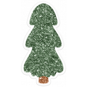 GL22 December Christmas Textured Sticker 11