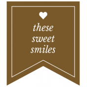 Good Life March & April 2023 Stickers: Label- These Sweet Smiles