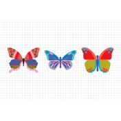 Good Life May & June 2023 Pocket Cards: Butterflies 4x6
