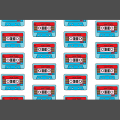 Good Life May & June 2023: Retro Pocket Cards- Mix Tape 4X6