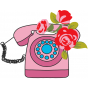 The Good Life: May & June 2023 Sticker Flower Phone