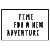 Lets Go_Label-Time For A New Adventure