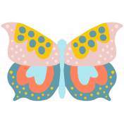 Good Life: July & August 2023 Stickers- Butterfly 4