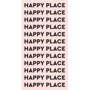 Water World Travellers Notebook Card 06 Happy Place