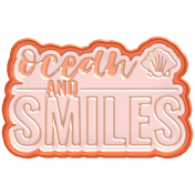 Water World Plastic Word Art 4: Ocean And Smiles