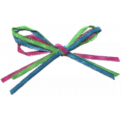 Jolly Bow- Multi Color Tied