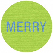 Jolly Label- Merry