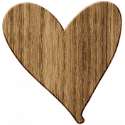 Wood 12- Thick Heart Here & Now Wood Kit