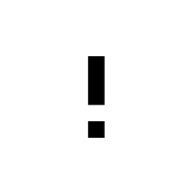 Exclamation Mark- Emoticon Video Game Valentine Label