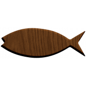 Fisher Wood Fish 2