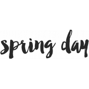 Easter Word Art Spring Day