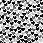 Hearts 12- Paper Template