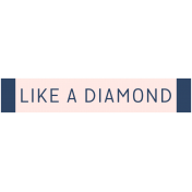 Diamonds Element Label Diamond