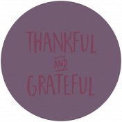 Thankful Harvest Word Circle Thankful Grateful