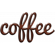 For The Love- Wordart- Coffee