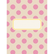 Baby On Board- Journal Cards 3x4- Polka Dots