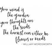 Spring Day- Elements- Word Art- Wordsworth