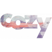 Cozy Day- Elements- Word Art- Cozy