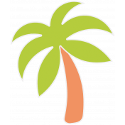 Summer Lovin- Minikit- Sticker- Palm Tree