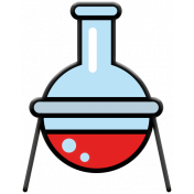 The Mad Scientist- Elements- Ehrlenmeyer2- Rubber