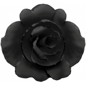 Gothical- Elements- Rose Black