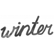 Winter Word Art Template