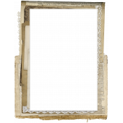 Jane- Frames- Stacked Torn Paper & Lace- Frame 5