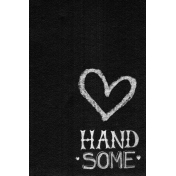 XY- Chalkboard Journal Cards- Handsome