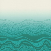 Summer Splash- Papers- Teal Zentangle