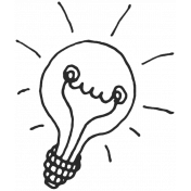 Work Day- Zentangle Doodles- Light Bulb