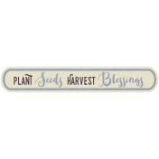 Thankful Harvest- Elements- Harvest Blessings