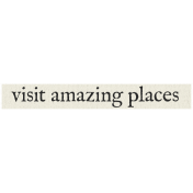 New Years Resolutions- Amazing Places