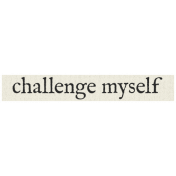 New Years Resolutions- Challenge Myself