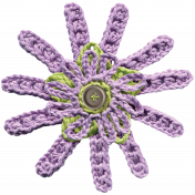 Crafty Evening- Crochet- Flower 01