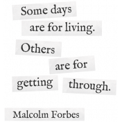 Bad Day- Elements- Word Art- Malcolm Forbes