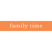 Picnic Day Elements- Word Strip Family
