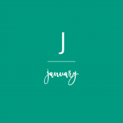 Back To Basics Month Cards- January 42
