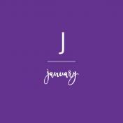 Back To Basics Month Cards- January 54