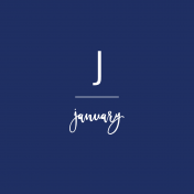 Back To Basics Month Cards- January 60